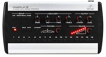 Amazon.com: Behringer POWERPLAY P16-M 16 Channel Digital